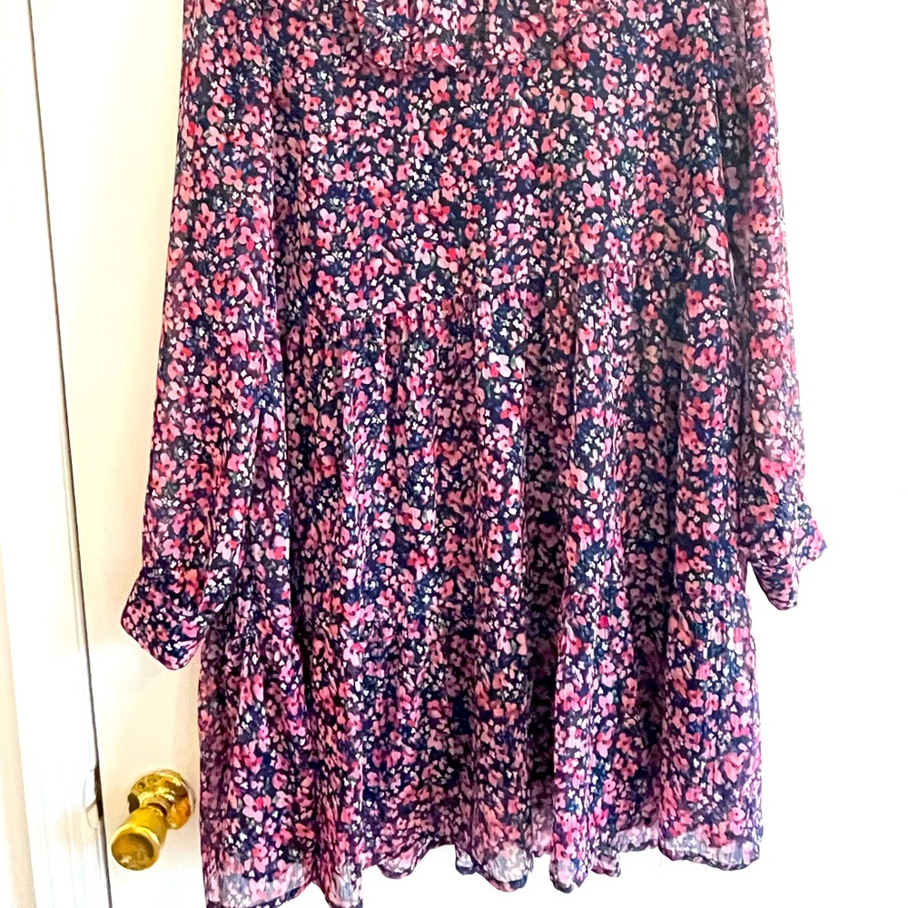 Bright Mini Floral Dress (L)